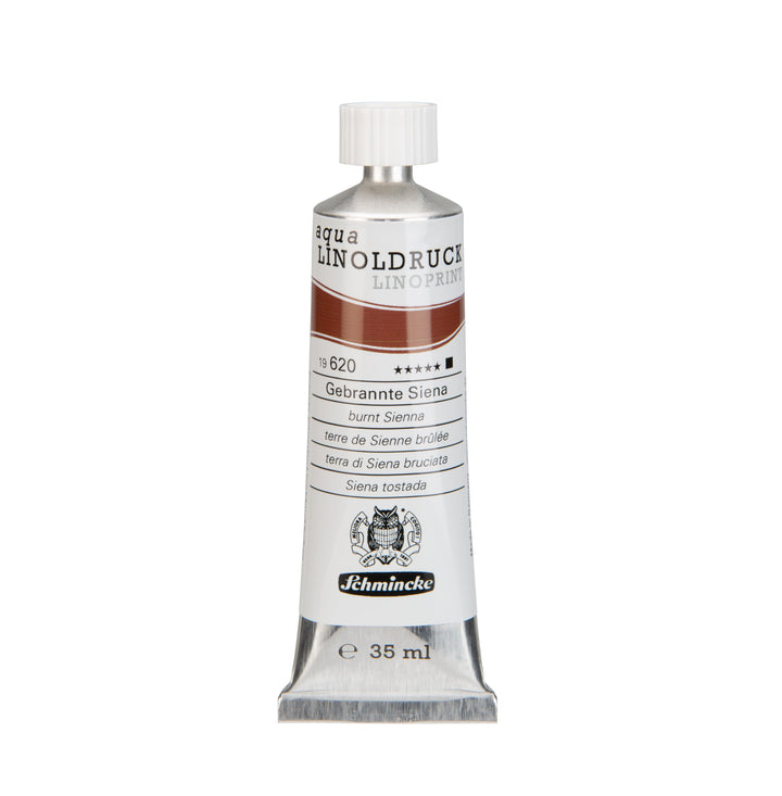 Burnt Sienna Schmincke Linoprint 35ml