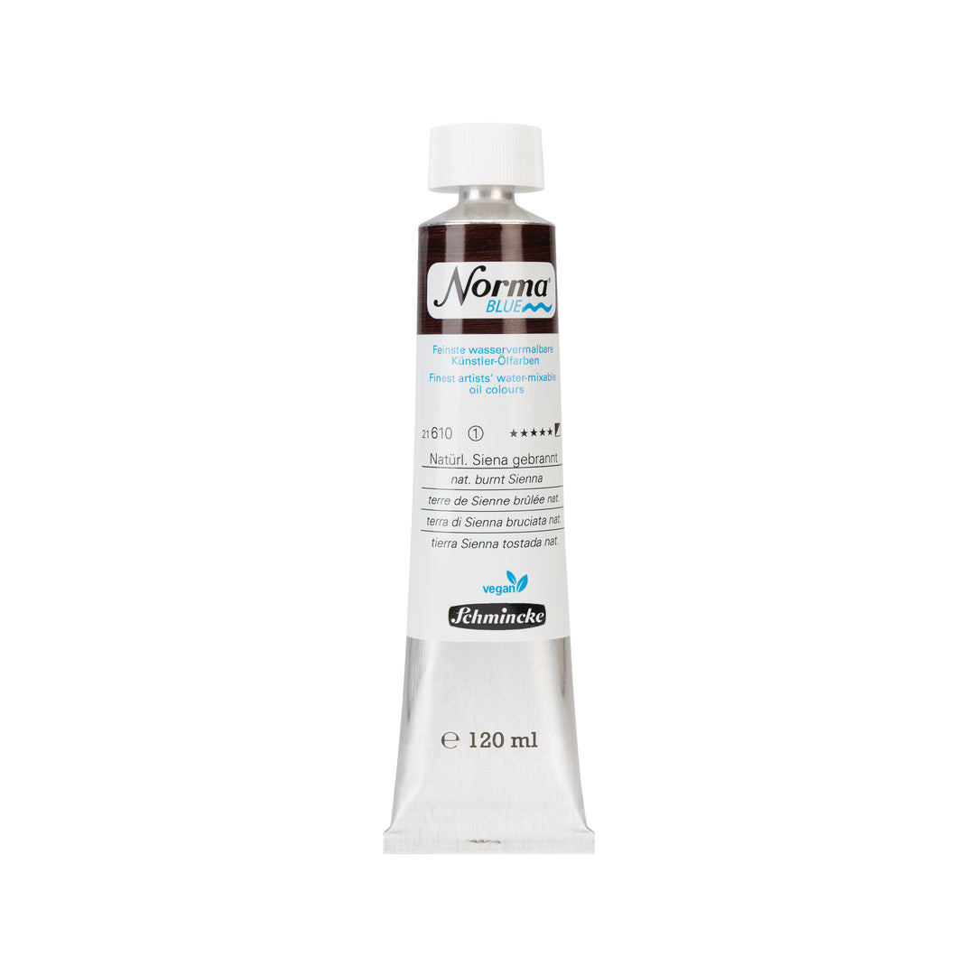 Nat. Burnt Sienna Schmincke Norma Blue 120ml