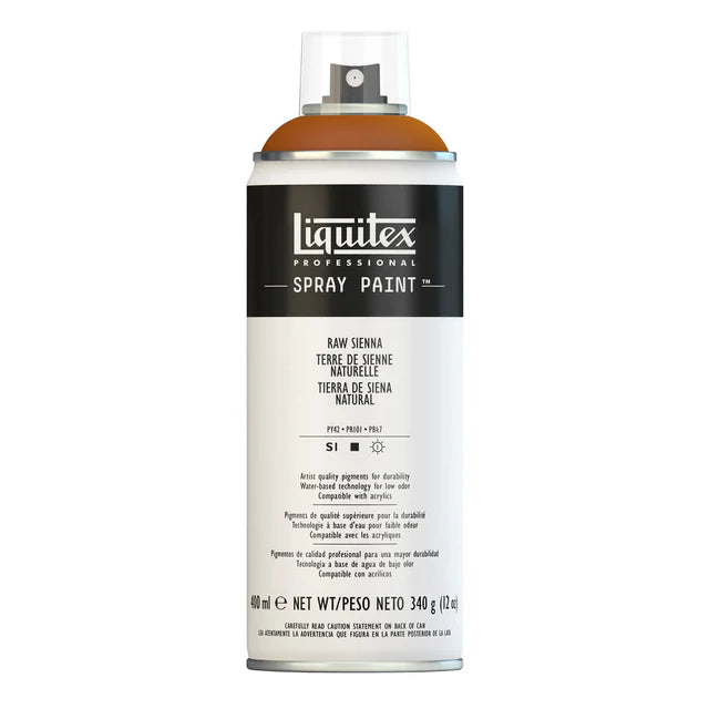 Raw Sienna Liquitex Spray Paint 400ml Can
