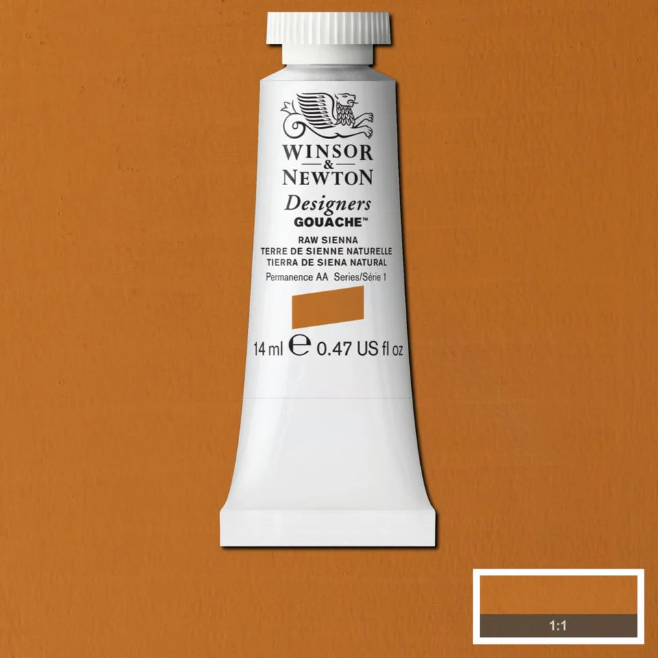 Raw Sienna Gouache WN 14ml