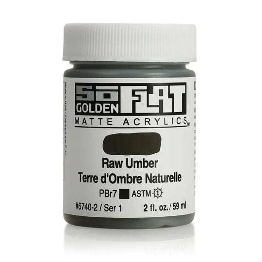 Raw Umber S1 59ml Golden So Flat