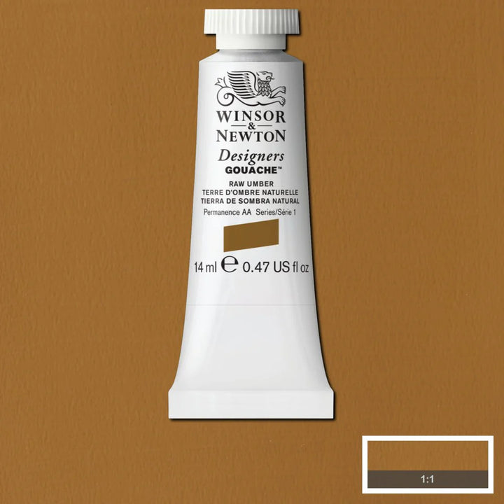 Raw Umber Gouache WN 14ml