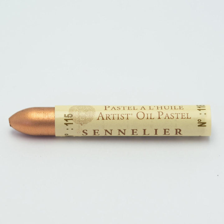 115 Red Copper Sennelier Iridescent Oil Pastel
