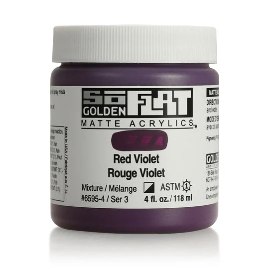 Red Violet Golden So Flat