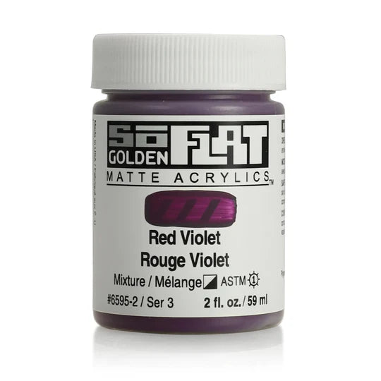 Red Violet Golden So Flat