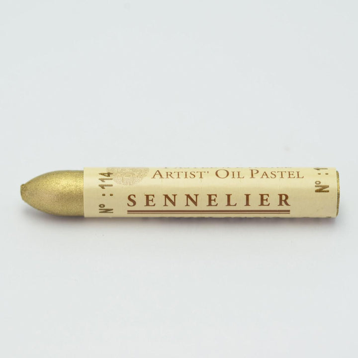 114 Rich Gold Sennelier Iridescent Oil Pastel