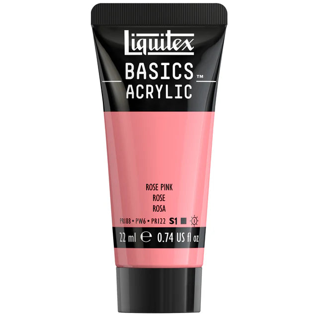Rose Pink Basics Acrylic 118ml