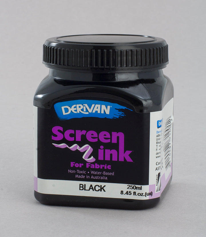 Black Screen Ink Derivan (Fabric)