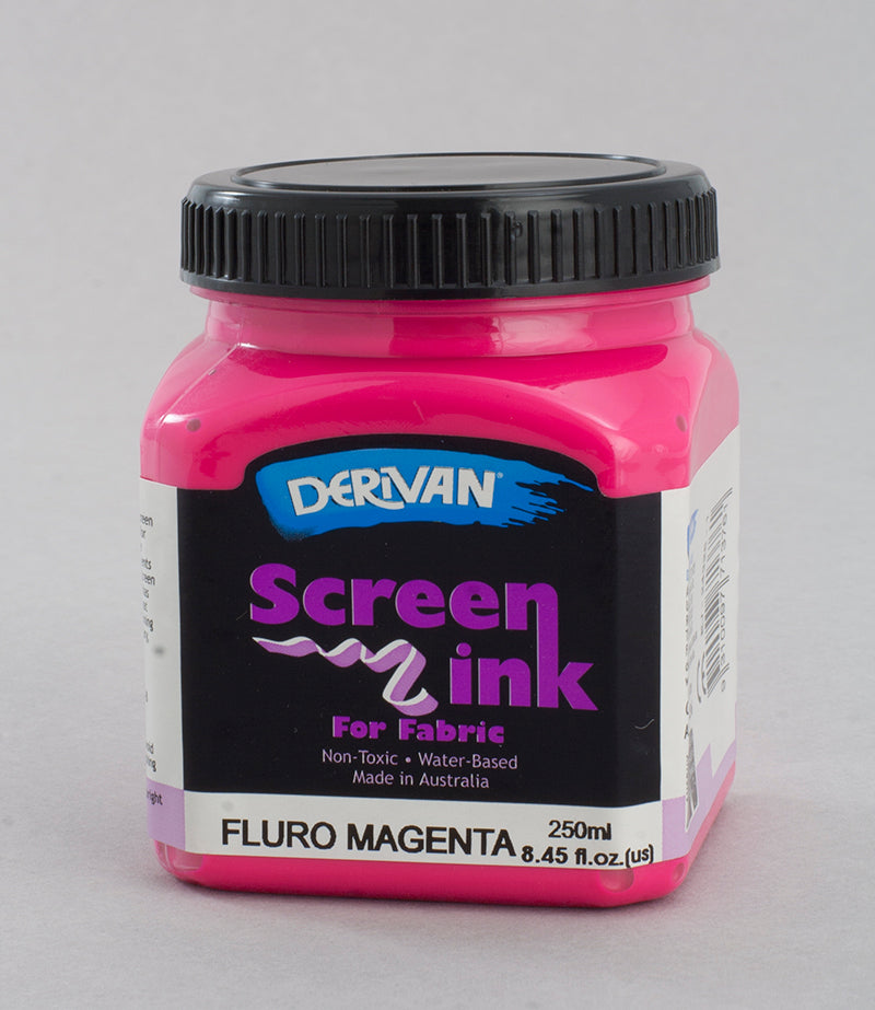 Fluro Magenta Screen Ink Derivan (Fabric)