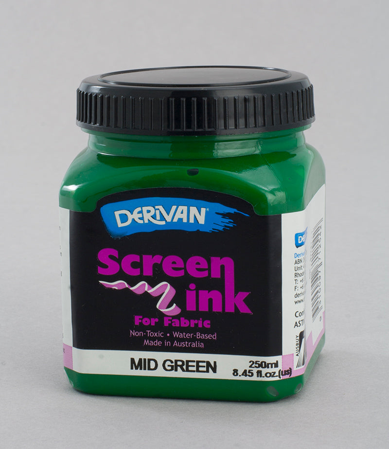 Mid Green Screen Ink Derivan (Fabric)