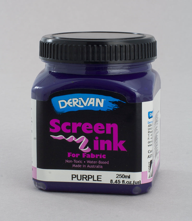 Purple Screen Ink Derivan (Fabric)