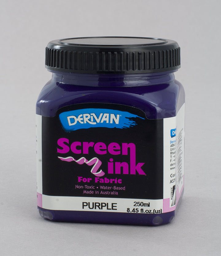 Purple Screen Ink Derivan (Fabric)