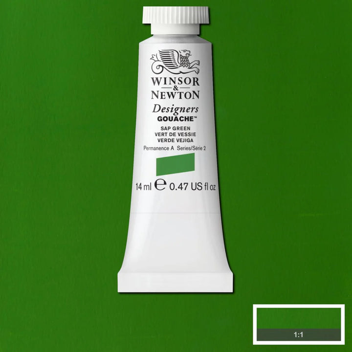 Sap Green Gouache WN 14ml