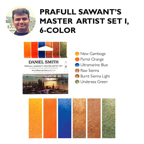 Prafull Sawant Master Set 6x 5ml Tubes DANIEL SMITH