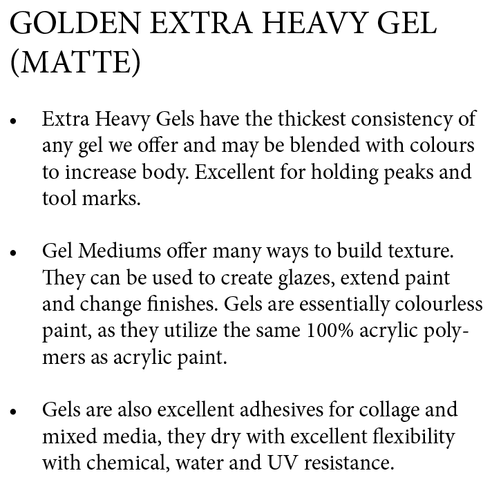 Extra Heavy Gel (Matte) Golden 236ml
