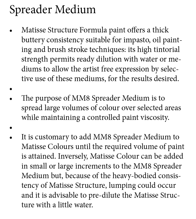 Spreader Medium MM8 Matisse