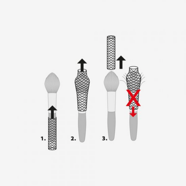 4880 Da Vinci Brush Sleeves set of 12