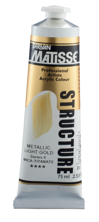 Metallic Light Gold Structure