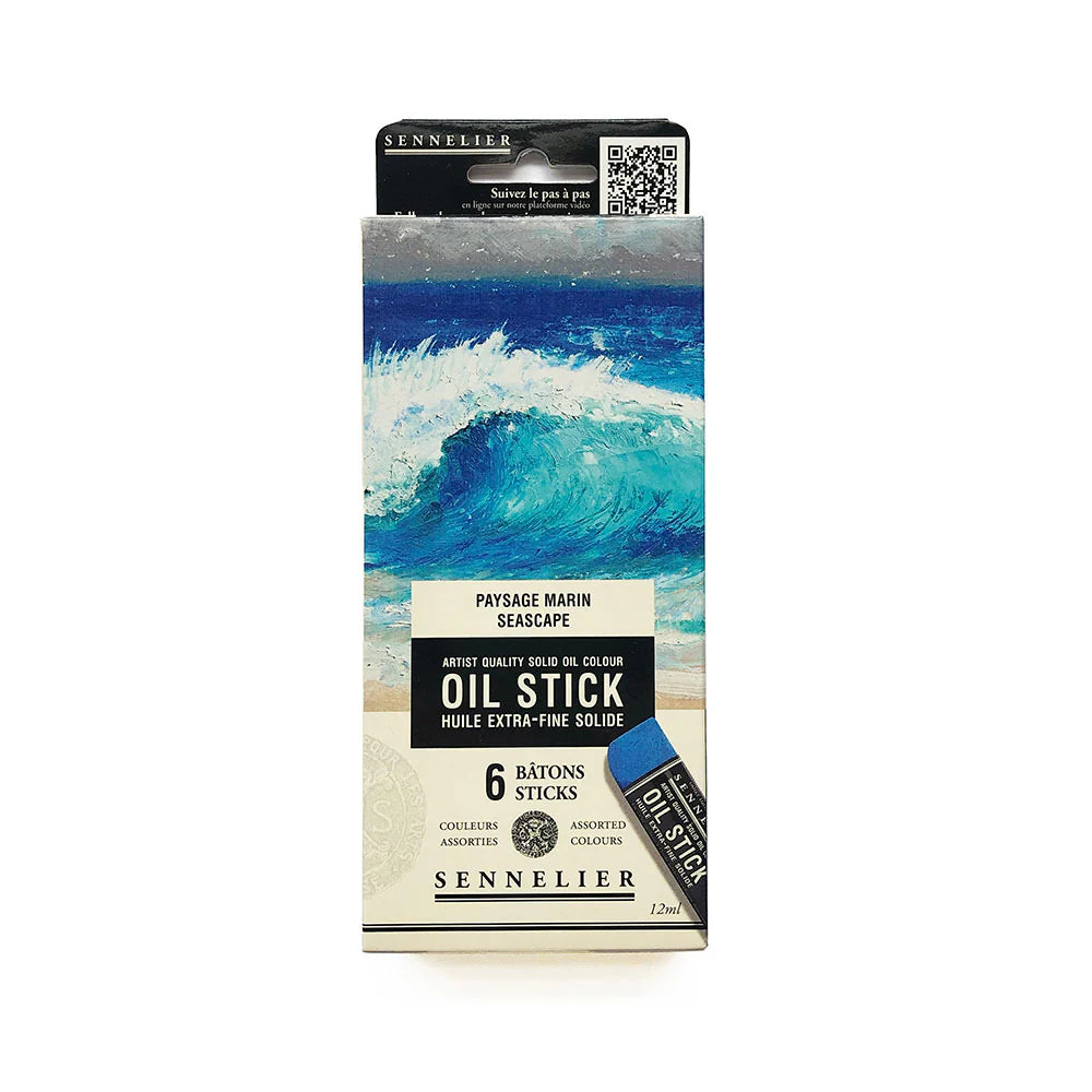 Sennelier mini oil sticks Set 6 - Seascape