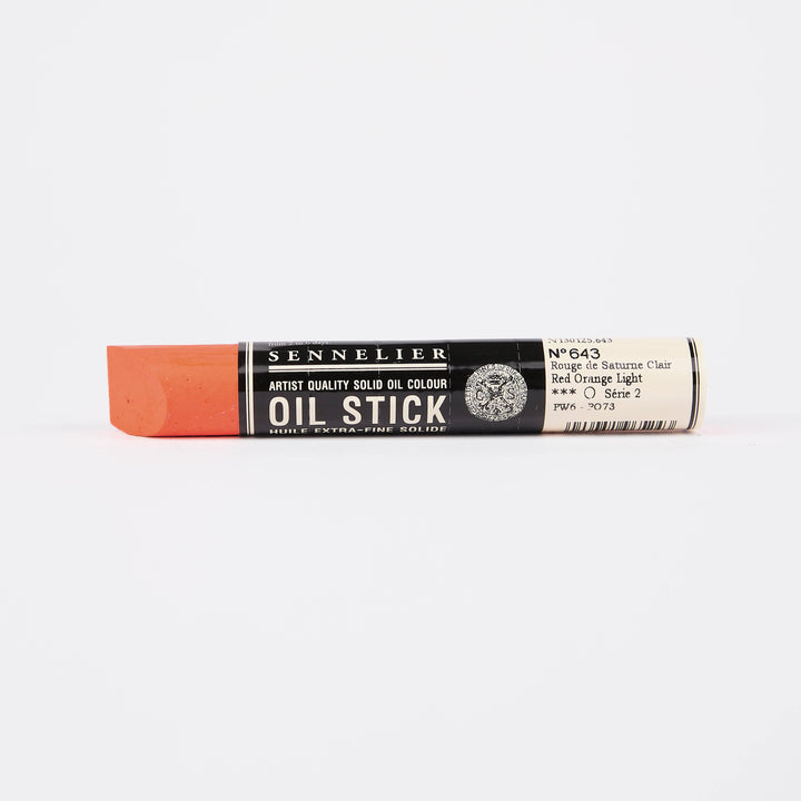 Red Orange Light Sennelier Paint Stick Regular S2