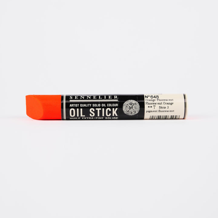 Neon Orange Sennelier Paint Stick Regular S3