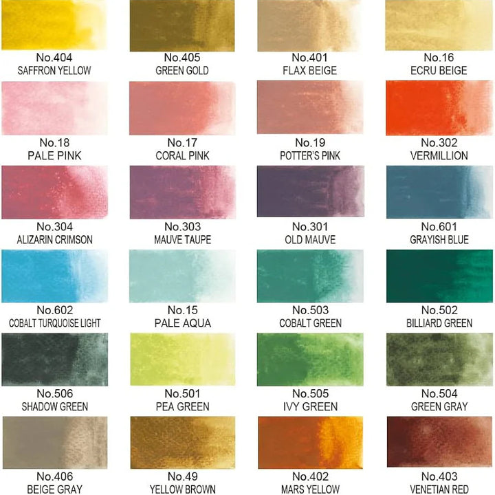 Kuretake Gansai Tambi Watercolour Set 24