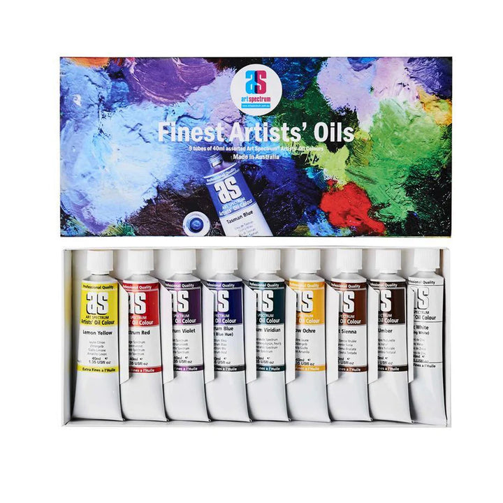 Art Spectrum Oil 9 Set