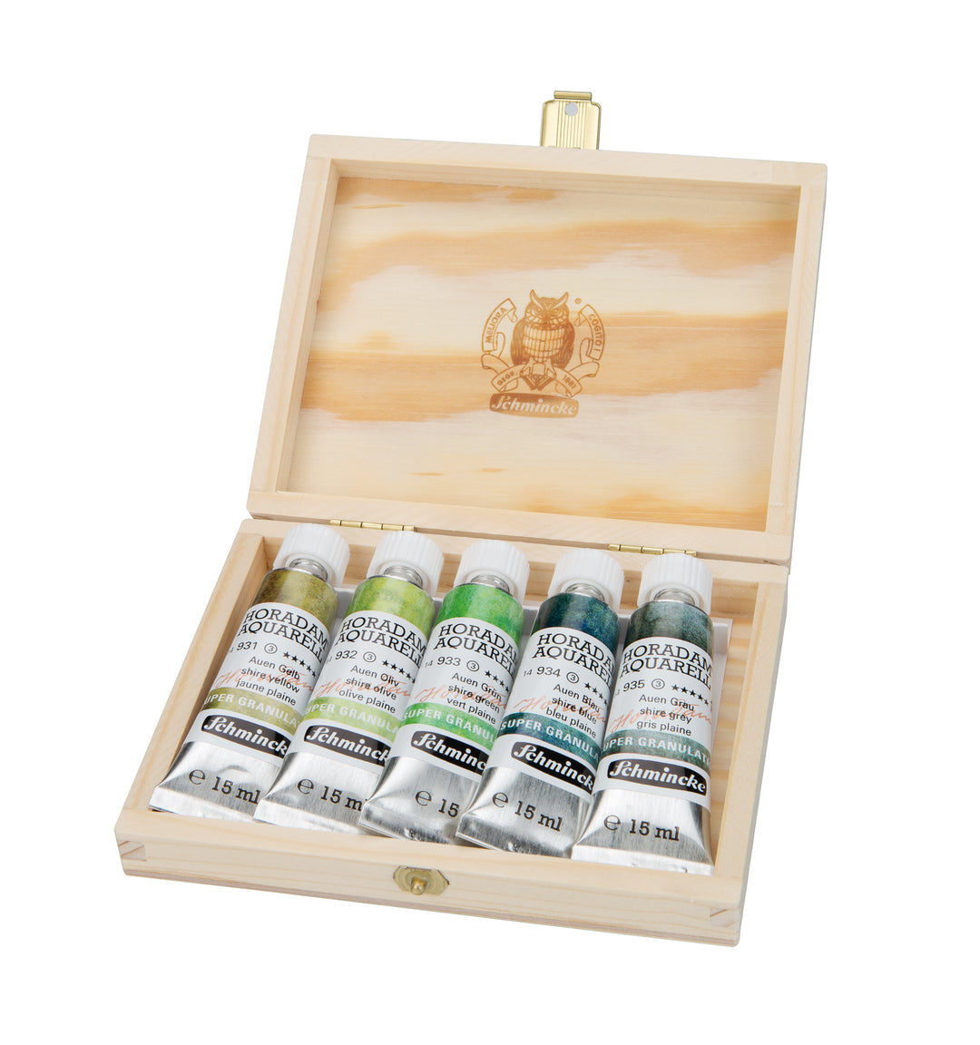 Schmincke Super Granulation Set shire, 5 x 15 ml