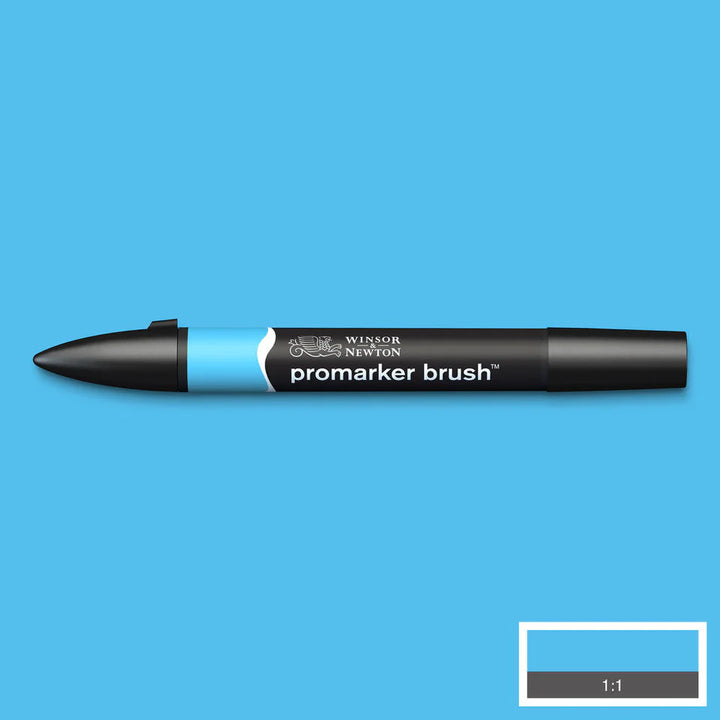Sky Blue (B137) Winsor Brush Marker