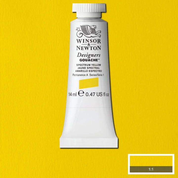 Spectrum Yellow Gouache WN 14ml