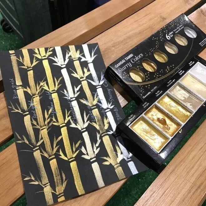 Kuretake Starry Colours W/C Set 6 Pans