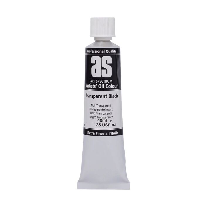 Transparent Black Art Spectrum Oil