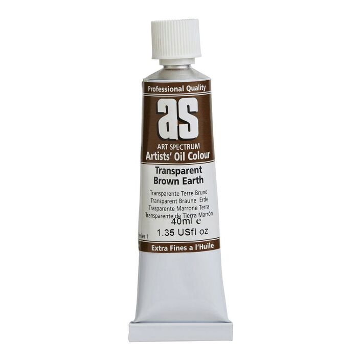 Trans Brown Earth Art Spectrum Oil