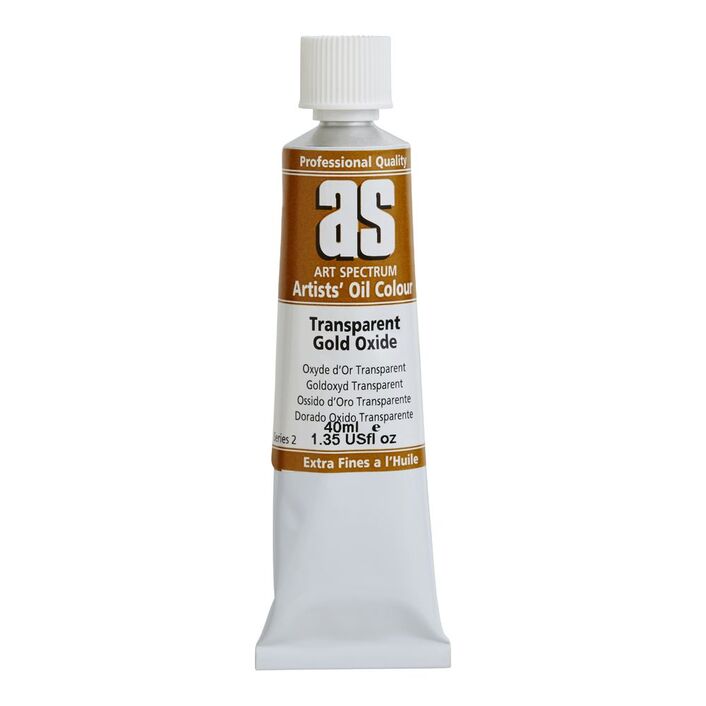 Transparent Gold Oxide Art Spectrum Oil