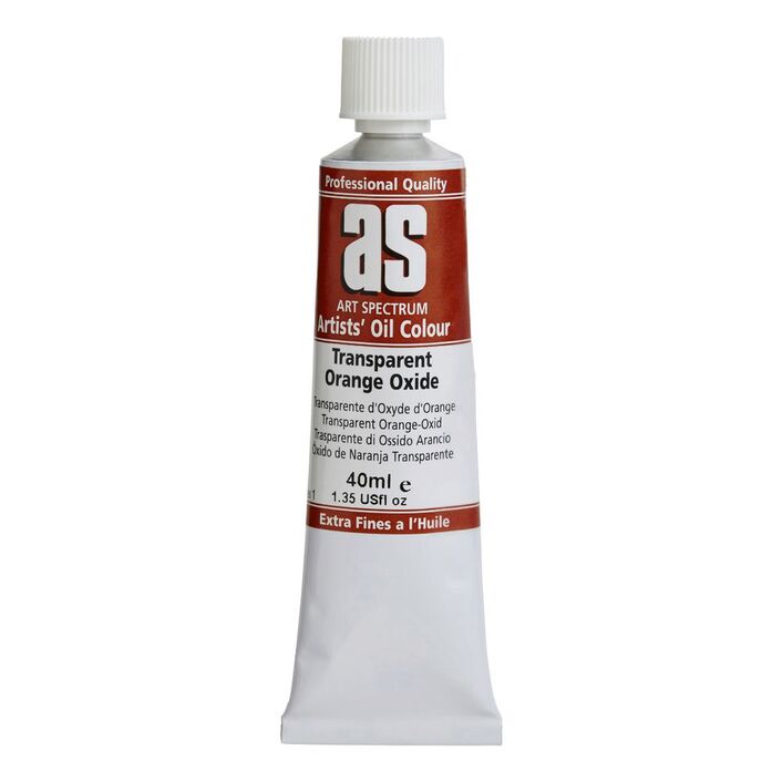 Trans Orange Oxide Art Spectrum Oil