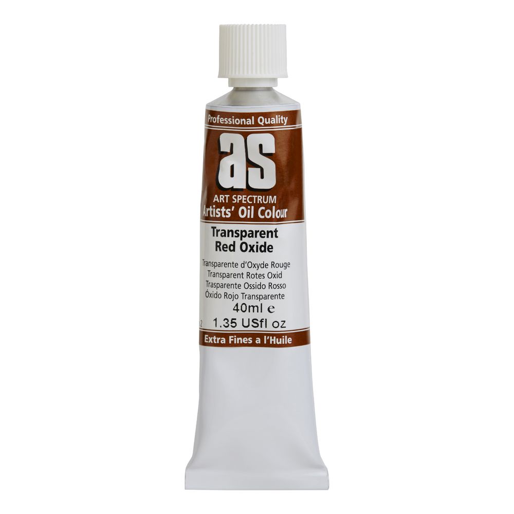 Trans Red Oxide Art Spectrum Oil