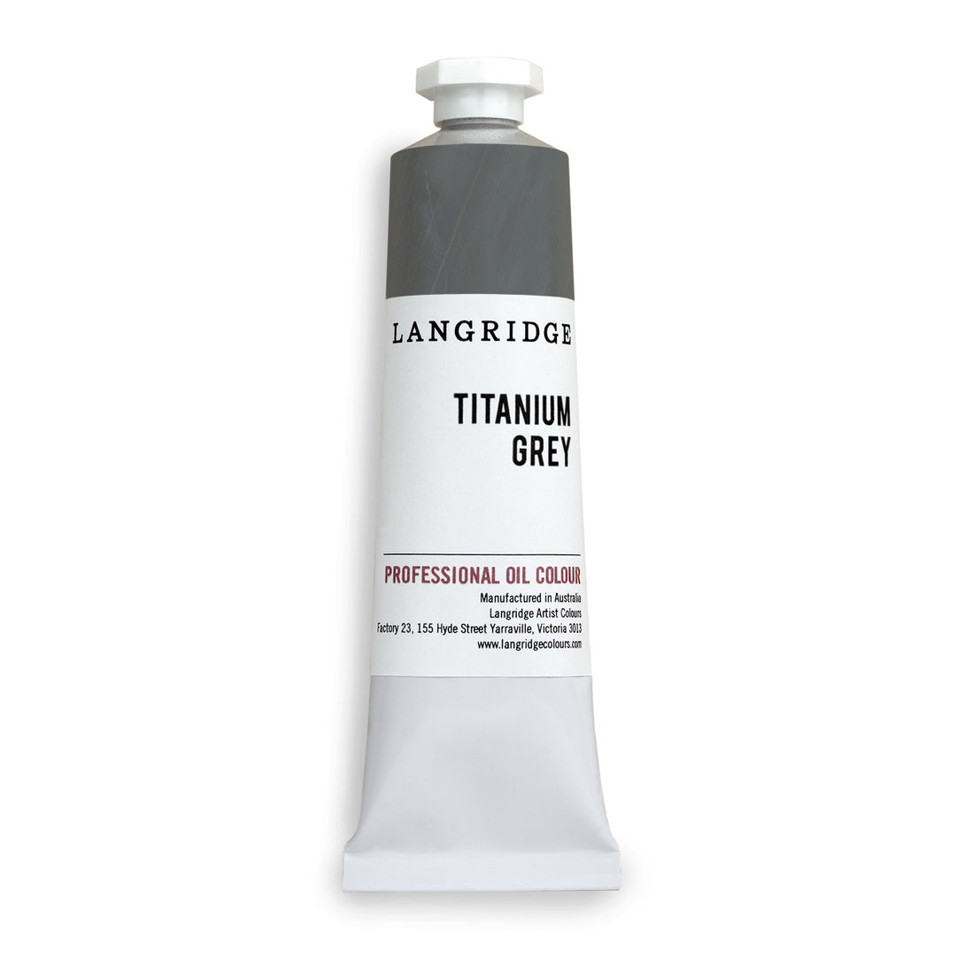 Langridge Titanium Grey Oil Colour