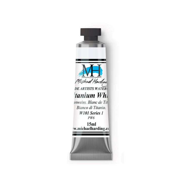 Titanium White Michael Harding (101) Watercolour 15ml
