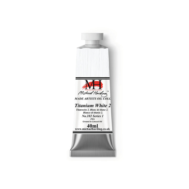 Titanium White No. 2 (Linseed Oil) Michael Harding (102)