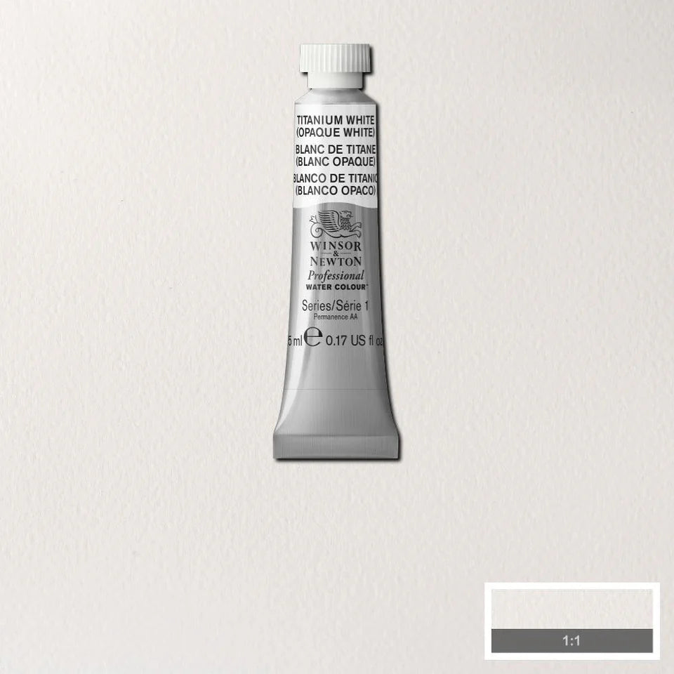 Titanium White Awc S1 Winsor &amp; Newton 1/2 Pan