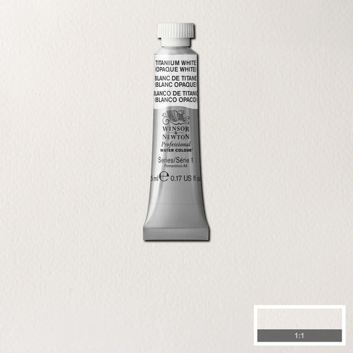 Titanium White Awc S1 Winsor &amp; Newton 1/2 Pan