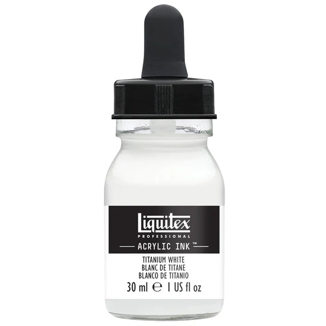Titanium White Liquitex Acrylic Ink 30ml