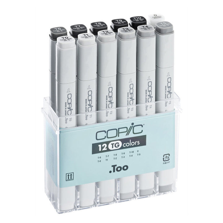 Copic Marker Toner Grey Set 12