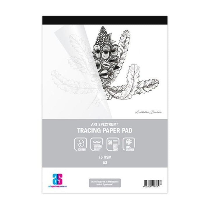 AS TRACING PAD A3 75gsm - 50 sheets