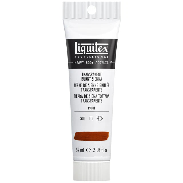 Transparent Burnt Sienna 59ml Liquitex