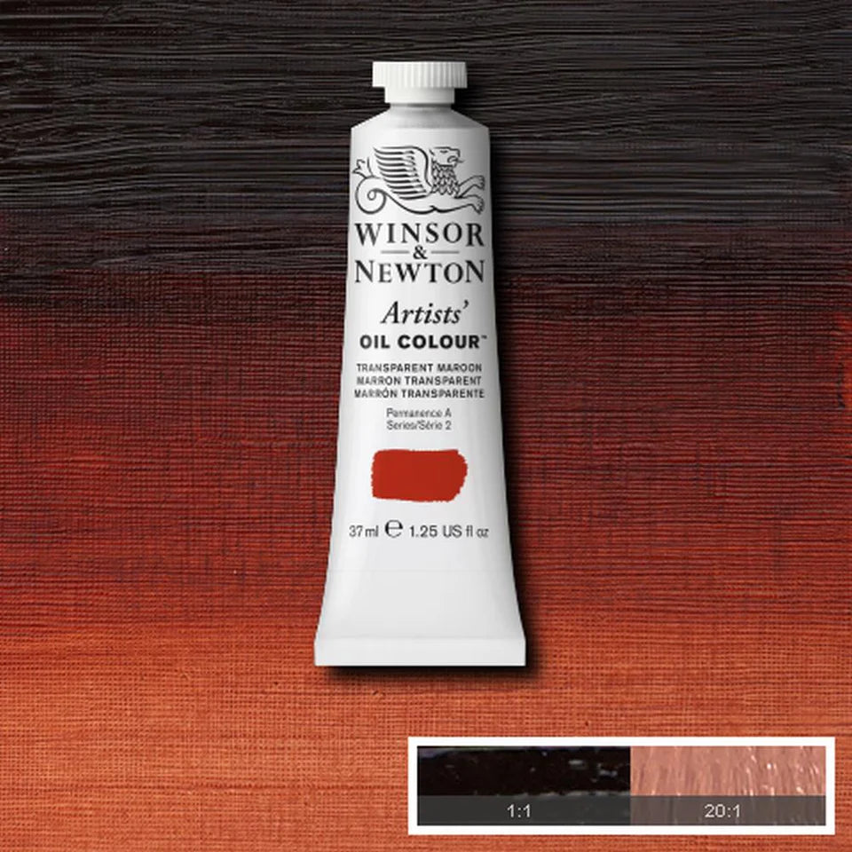 Transparent Maroon Winsor &amp; Newton