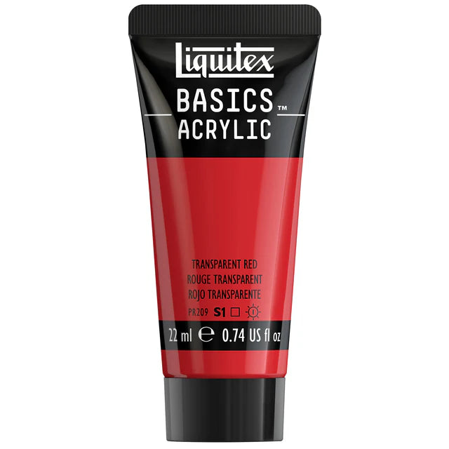 Trans Red Basics Acrylic 118ml