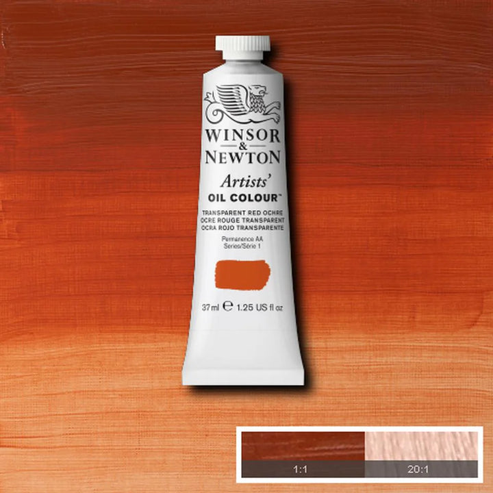 Transparent Red Ochre Winsor &amp; Newton Aoc 37ml