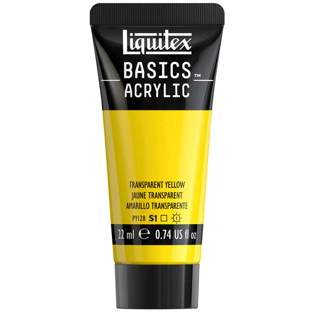 Trans Yellow Basics Acrylic 118ml