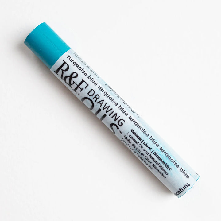 3135 Turquoise Blue R&amp;F Drawing Oil 12ml